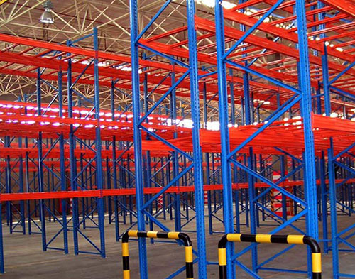 倉(cāng)庫(kù)通廊式高層貨架